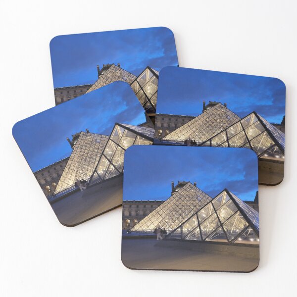 Item preview, ? Louvre Pyramid Illuminated – A Parisian Night Masterpiece ✨ designed and sold by World-Shop25.