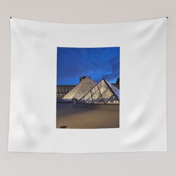 Item preview, ? Louvre Pyramid Illuminated – A Parisian Night Masterpiece ✨ designed and sold by World-Shop25.