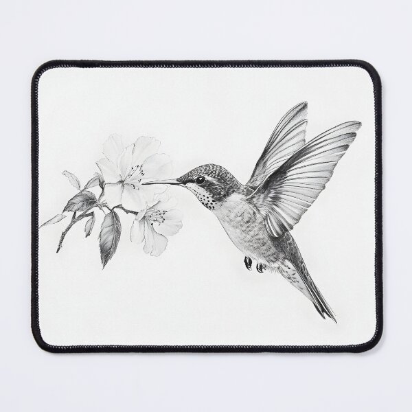 Item preview, Realistic Humming bird Pencil Drawing designed and sold by Pencil-Art.