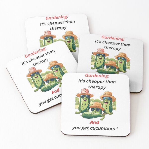 Item preview, Cucumber Therapy: A Garden Remedy designed and sold by ValhallaPrint.