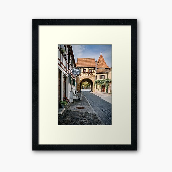 Item preview, City gate in Prichsenstadt designed and sold by MICHAEL KNIERIEME - PHOTOGRAPHY.