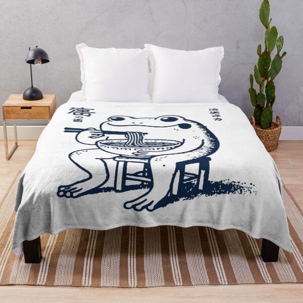 Item preview, Funny Ramen Frog Ukiyo-e Kawaii Retro Aesthetic designed and sold by LuminOrb.