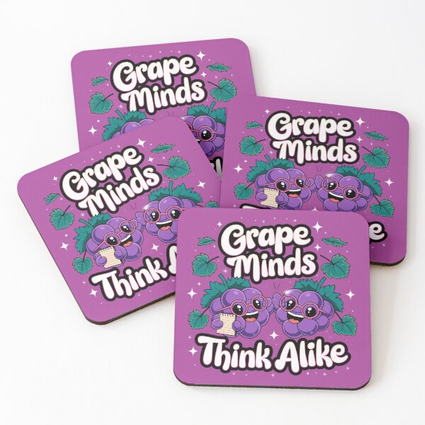 Item preview, Grape minds think alike designed and sold by MagicWander.