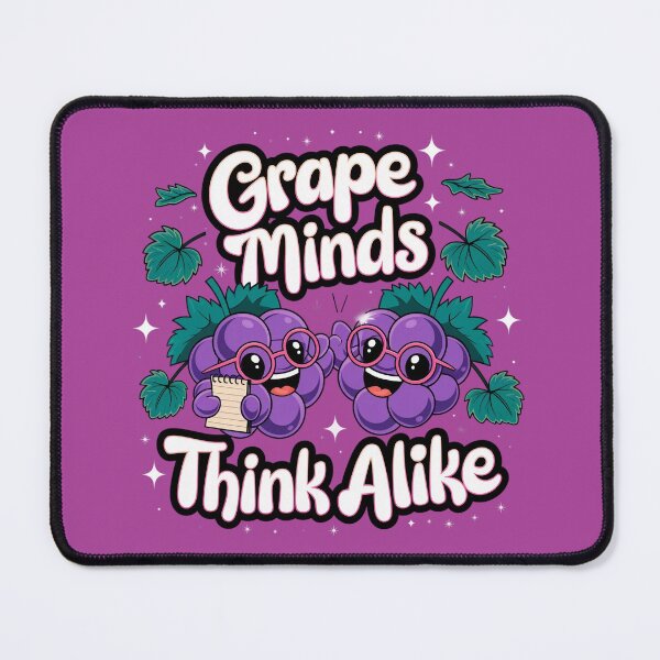 Item preview, Grape minds think alike designed and sold by MagicWander.