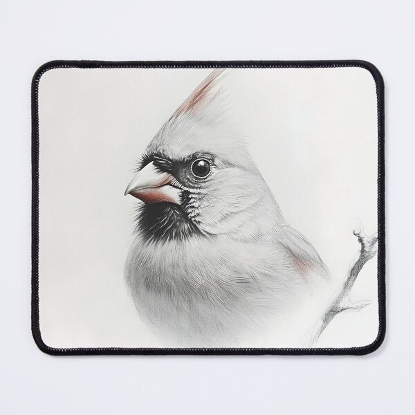 Item preview, Realistic Cardinal Pencil Drawing designed and sold by Pencil-Art.