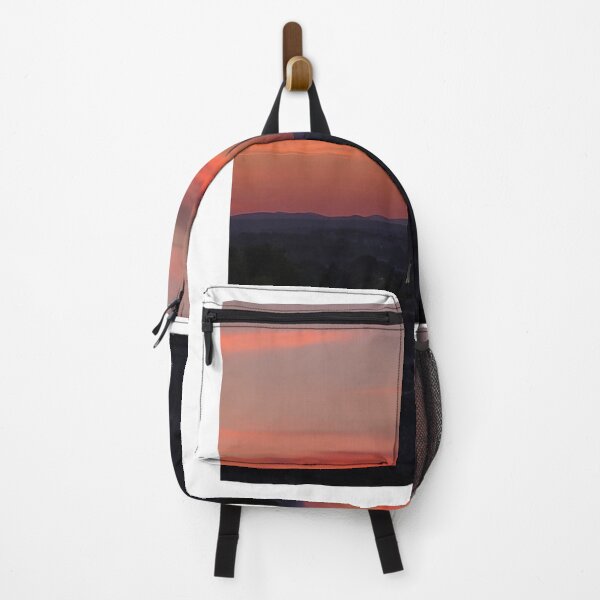 Item preview, Fiery Twilight – A Tower Silhouetted Against a Stunning Sunset designed and sold by World-Shop25.