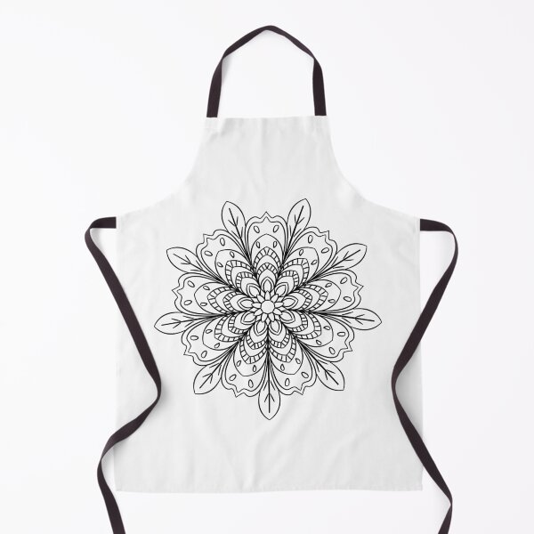 Item preview, Mandala flowers have intricate patterns. designed and sold by lotus2lin.