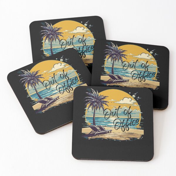 Item preview, Out of Office Beach Graphic Funny Office Freelancers Halloween Costume designed and sold by Dressed For  Duty.