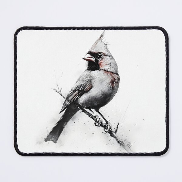 Item preview, Realistic Cardinal Pencil Drawing designed and sold by Pencil-Art.