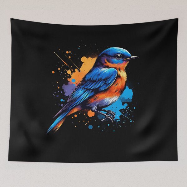 Item preview, Eastern Bluebird Bird Lover Watcher Birding designed and sold by Kimberley King Art  King Art.