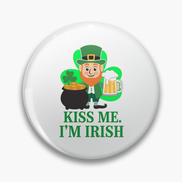 Item preview, St patricks day | Kiss me I'm IRISH designed and sold by RedCircleArt.