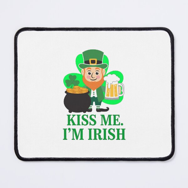 Item preview, St patricks day | Kiss me I'm IRISH designed and sold by RedCircleArt.