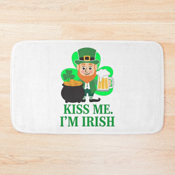 Item preview, St patricks day | Kiss me I'm IRISH designed and sold by RedCircleArt.