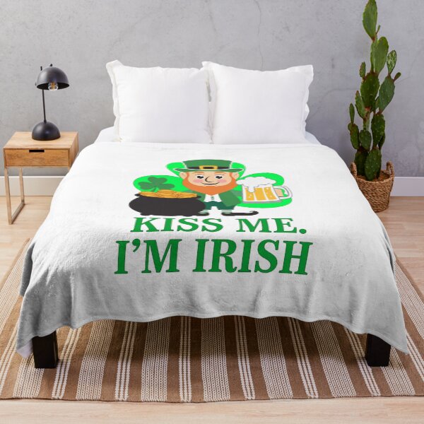 Item preview, St patricks day | Kiss me I'm IRISH designed and sold by RedCircleArt.