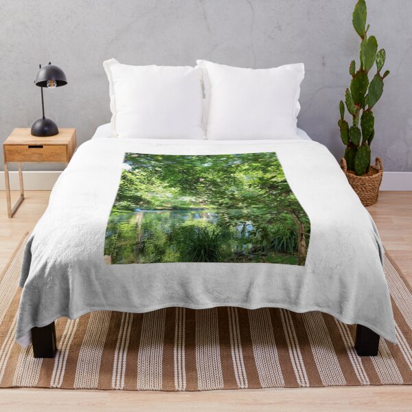 Item preview, Tranquil Green Haven – A Hidden Gem by the Water designed and sold by World-Shop25.