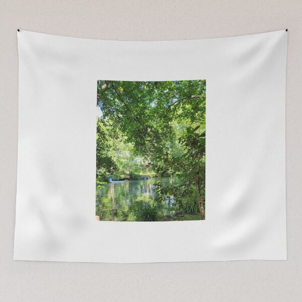 Item preview,  Tranquil Green Haven – A Hidden Gem by the Water designed and sold by World-Shop25.
