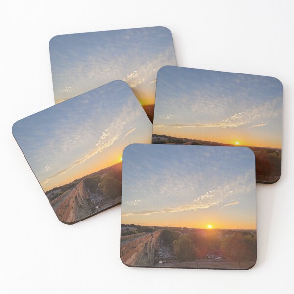 Item preview, Golden Sunset Over the Historic Aqueduct  designed and sold by World-Shop25.