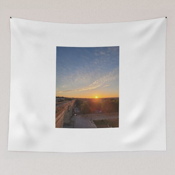 Item preview, Golden Sunset Over the Historic Aqueduct  designed and sold by World-Shop25.