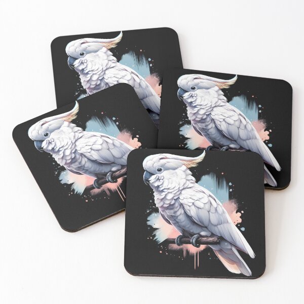 Item preview, Goffins Cockatoo Parrot Bird Lover Watcher Birding designed and sold by Kimberley King Art  King Art.