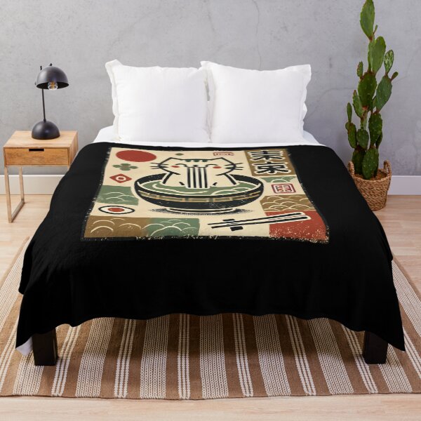 Item preview, Ramen Noodles Cat Japanese Ukiyo-e Streetwear designed and sold by LuminOrb.