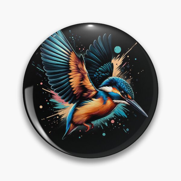 Item preview, Kingfisher Birding Ultimate Kingfisher Birder Bird Watching designed and sold by Kimberley King Art  King Art.