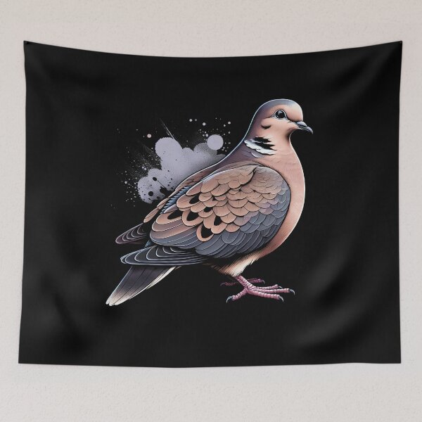 Item preview, Mourning Dove Bird Lover Watcher Birding designed and sold by Kimberley King Art  King Art.