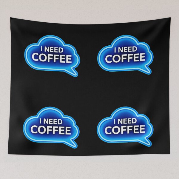 Item preview, I Need Coffee 4 designed and sold by Zeir Shop.