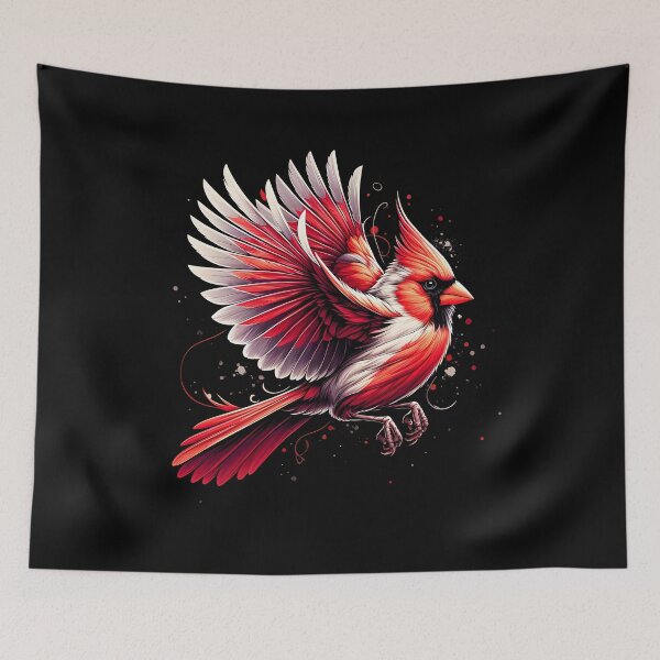 Item preview, Northern Cardinal Bird Lover Watcher Birding designed and sold by Kimberley King Art  King Art.