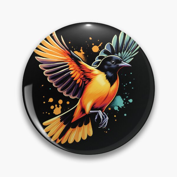 Item preview, Oriole Bird Lover Watcher Birding Ornithologist Biologist designed and sold by Kimberley King Art  King Art.