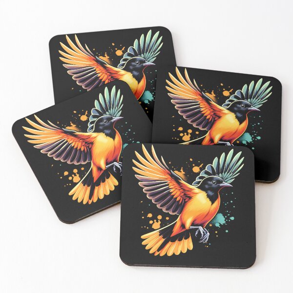 Item preview, Oriole Bird Lover Watcher Birding Ornithologist Biologist designed and sold by Kimberley King Art  King Art.