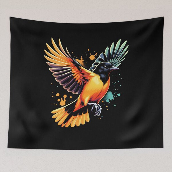 Item preview, Oriole Bird Lover Watcher Birding Ornithologist Biologist designed and sold by Kimberley King Art  King Art.