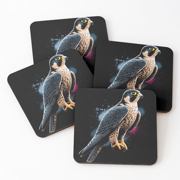 Item preview, Peregrine Falcon Bird Raptor Lover Watcher Birding designed and sold by Kimberley King Art  King Art.