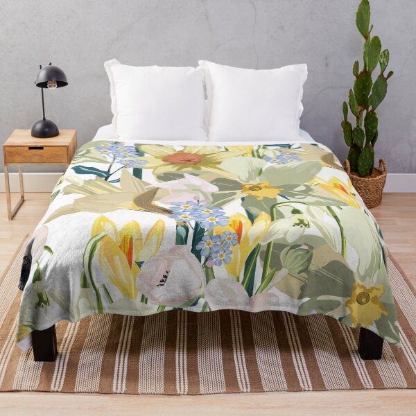 Item preview, Seamless pattern with flowers narcissus, floral illustration in modern style. designed and sold by MatyKotiv.