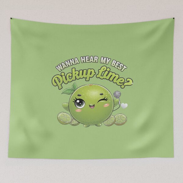 Item preview, Wanna hear my best pickup lime? designed and sold by MagicWander.