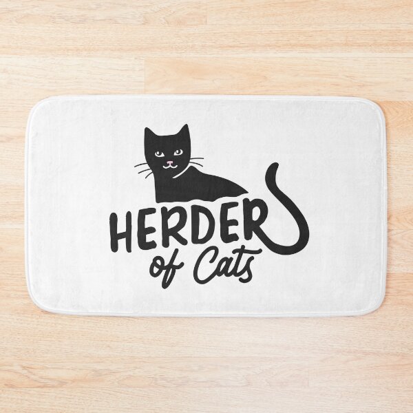 Item preview, Herder of Cats | witchy black cat funny quote designed and sold by MamSelle.