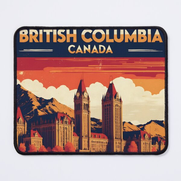 Item preview, British Columbia Canada 1950s Vintage Travel Tourism designed and sold by TravelersGems.