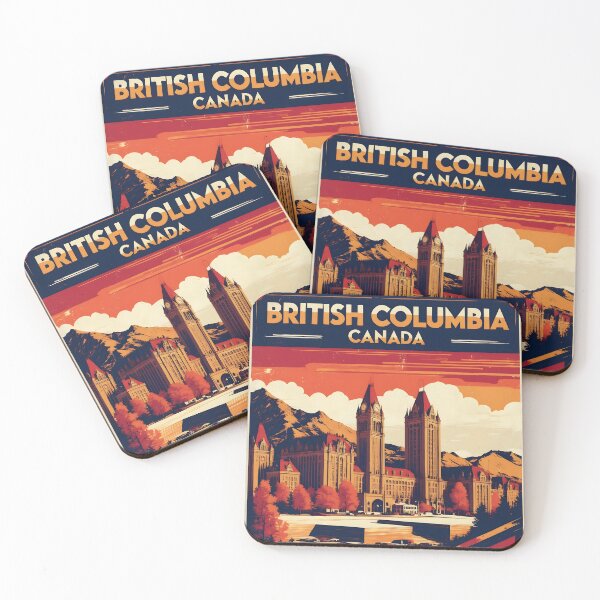 Item preview, British Columbia Canada 1950s Vintage Travel Tourism designed and sold by TravelersGems.