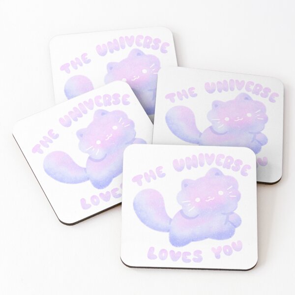 Item preview, The universe loves you  Cat designed and sold by IcyBubblegum.