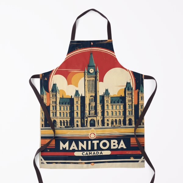 Item preview, Manitoba Canada 1950s Vintage Travel Tourism designed and sold by TravelersGems.