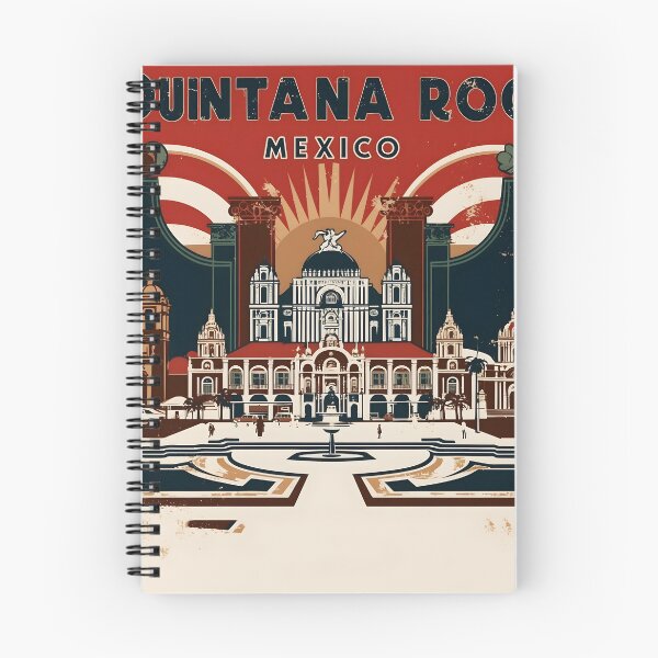 Item preview, Quintana Roo Mexico 1950s Vintage Travel Tourism Poster designed and sold by TravelersGems.