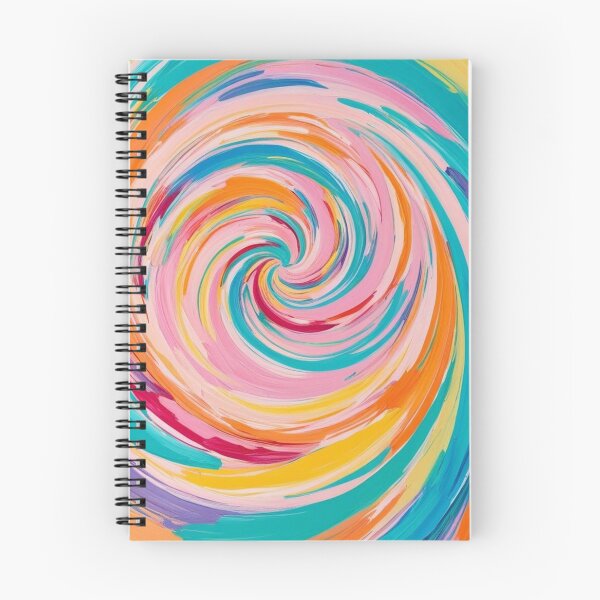 Item preview, Happiness and Joy Swirl Abstract Art  designed and sold by jenmountainen.