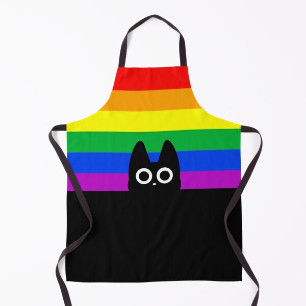 Item preview, black cat and lgbt flag designed and sold by Arteliberdade.