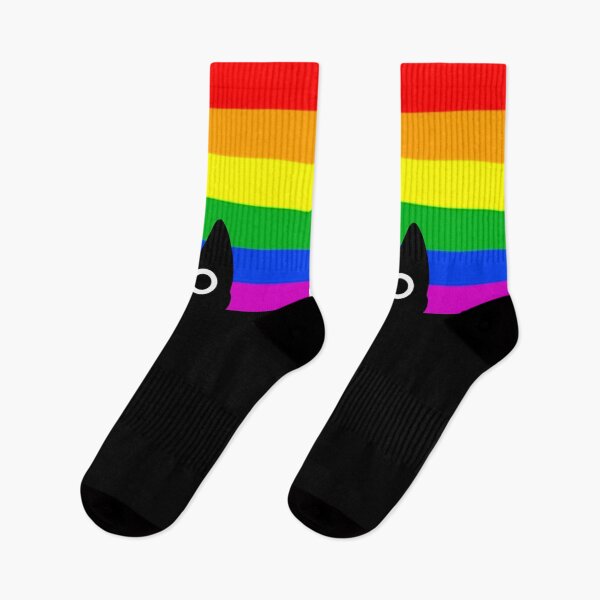 Item preview, black cat and lgbt flag designed and sold by Arteliberdade.