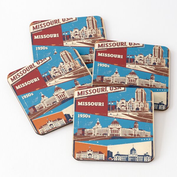 Item preview, Missouri 1950s USA Vintage Retro Tourism  designed and sold by TravelersGems.