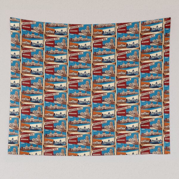 Item preview, Missouri 1950s USA Vintage Retro Tourism  designed and sold by TravelersGems.