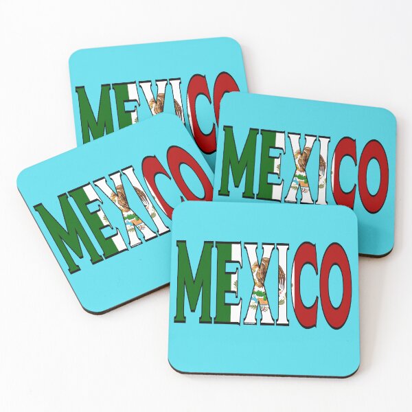 Item preview, Mexican Flag with Mexico Font designed and sold by Havocgirl.