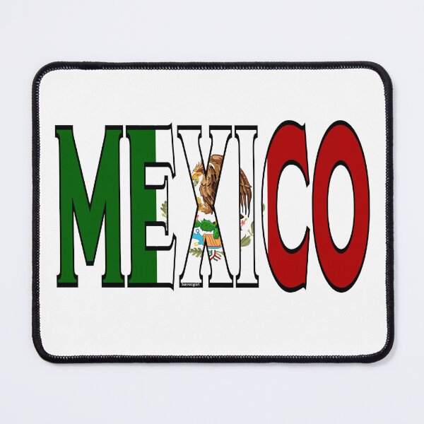 Item preview, Mexican Flag with Mexico Font designed and sold by Havocgirl.