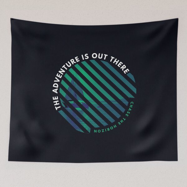 Item preview, The Adventure is Out There - Sailing - Chase the Horizon designed and sold by StudioRedKoala.
