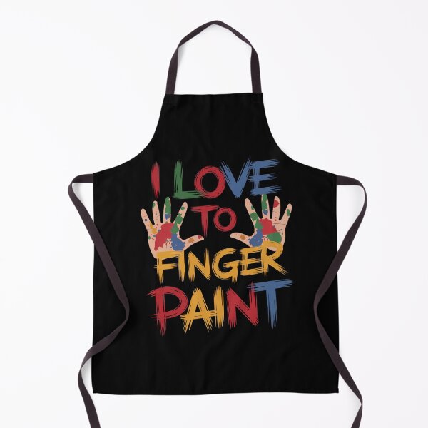 Item preview, I Love To Finger Paint – Energetic Artistic Collection designed and sold by Ela-graphicwiz.