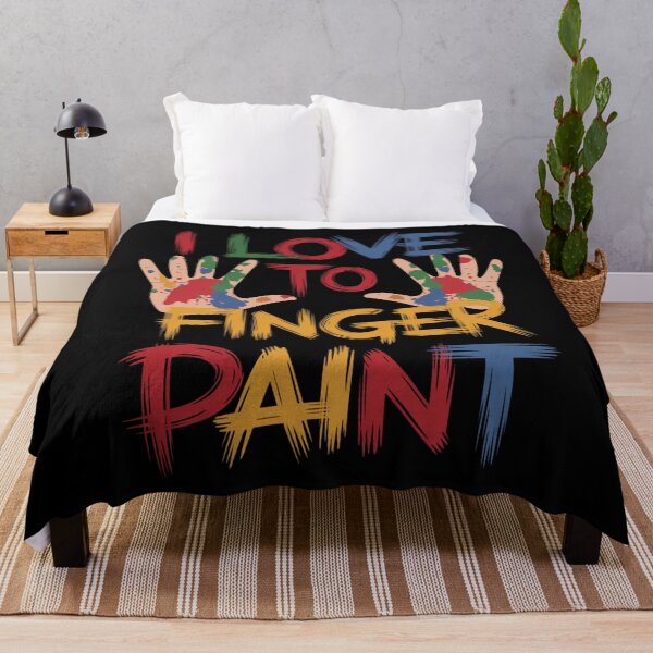 Item preview, I Love To Finger Paint – Energetic Artistic Collection designed and sold by Ela-graphicwiz.